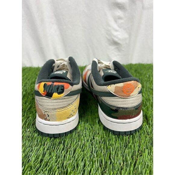 Size 8 - Nike Dunk Low SE Sail Multi-Camo 2021 - Picture 3 of 7